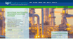 Desktop Screenshot of lightenvironmental.com